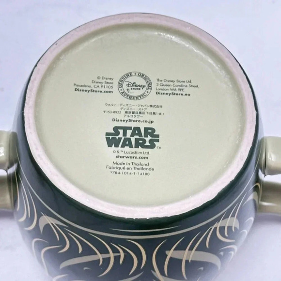 Disney Store Star Wars Yoda Mug Green Wide Handles - Picture 7 of 10